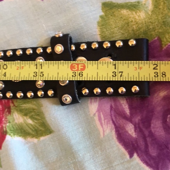 Western Rhinestone belt NO BUCKLE 38” - Picture 6 of 6